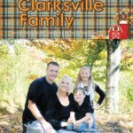 Clarksville Family Magazine Thurman Campbell Quickbooks employee Brandi Bryant and her family at a fun day Rotary Park